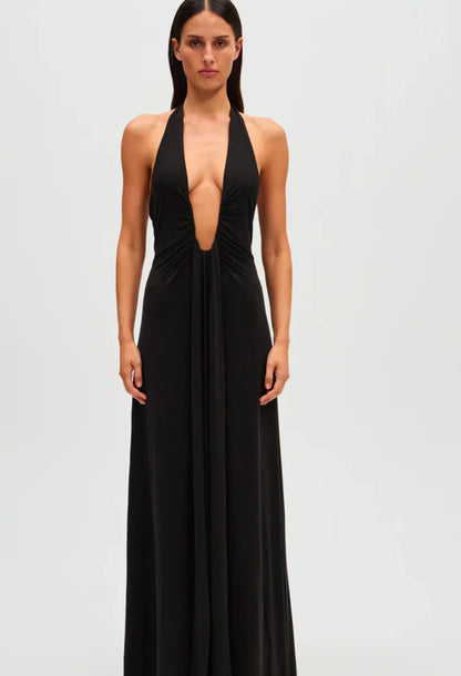 JENNIFER CUPRO MAXI DRESS - MISHA