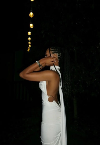 double hook GOWN - MELANI THE LABEL