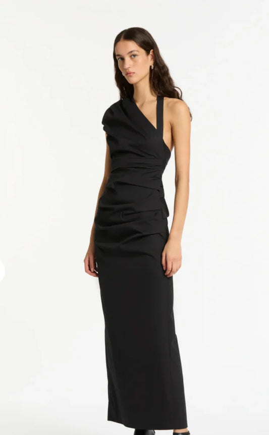 GIACOMO GATHERED GOWN-SIR THE LABEL