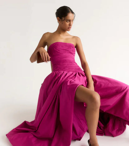 Violette Bubble Hem Maxi Dress - AJE