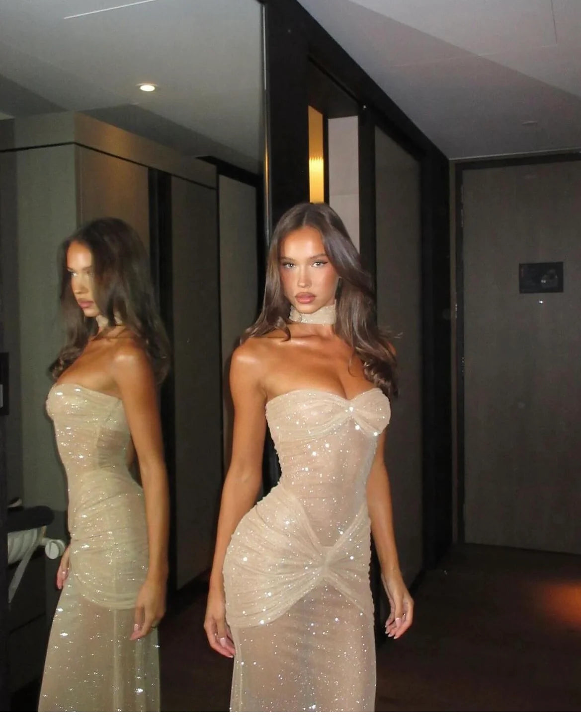 The Starlite Dress- MIRROR PALAIS