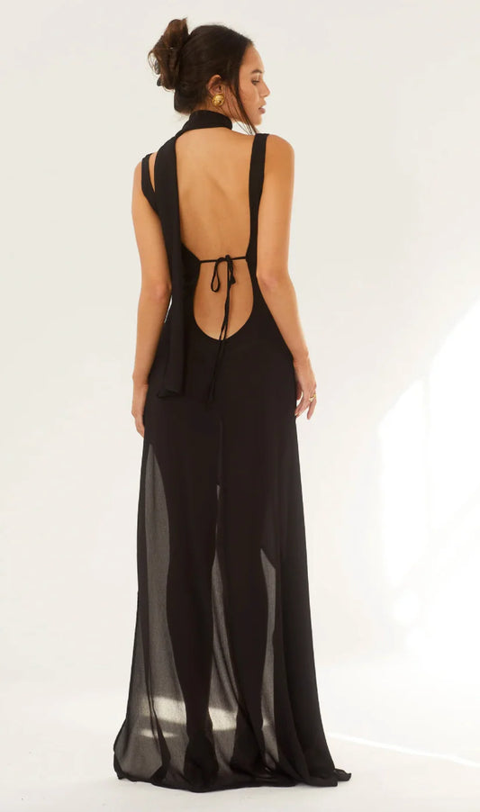 AMELIE DRESS BLACK- ARCINA ORI