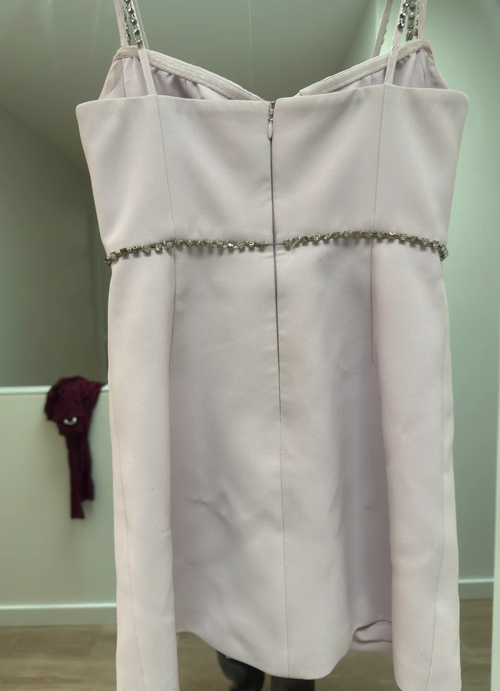 SELLING. Embellished crêpe minidress-SELF-PORTRAIT