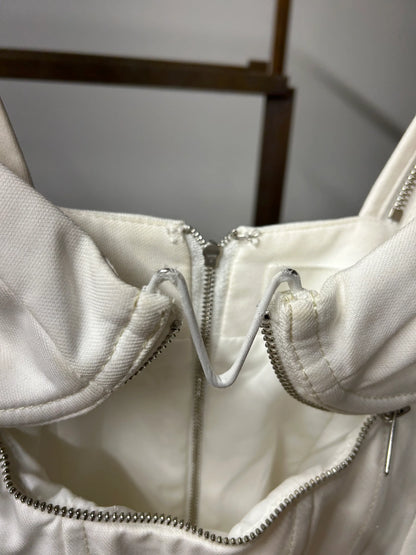 SELLING ZIP UNDERWIRE MINI DRESS- DION LEE